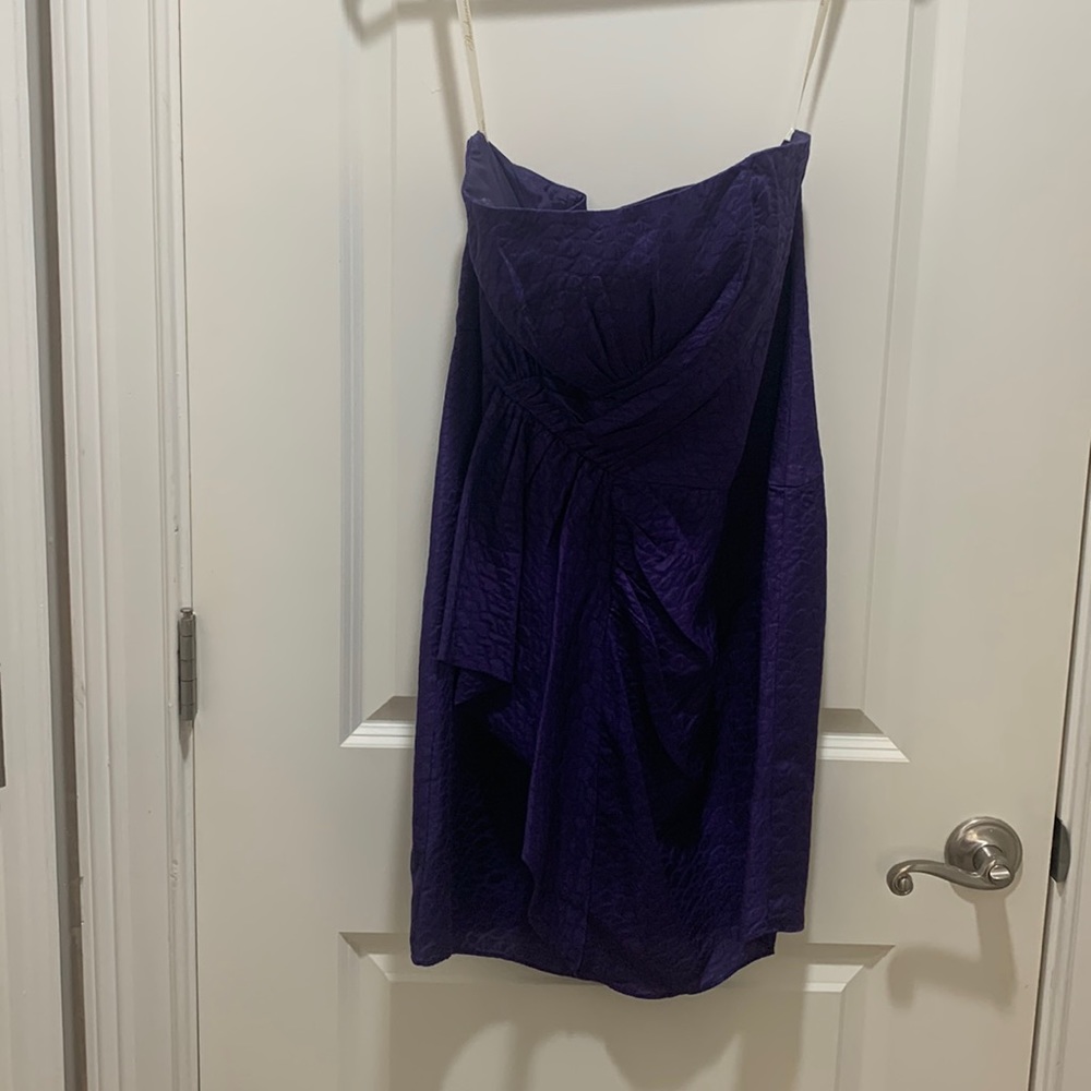Shoshanna purple sleeveless midi dress, new, size 8